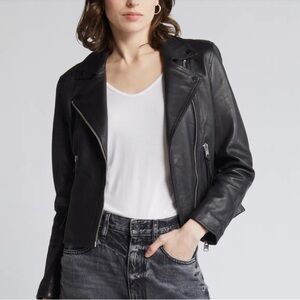 Dalby Black Leather Jacket